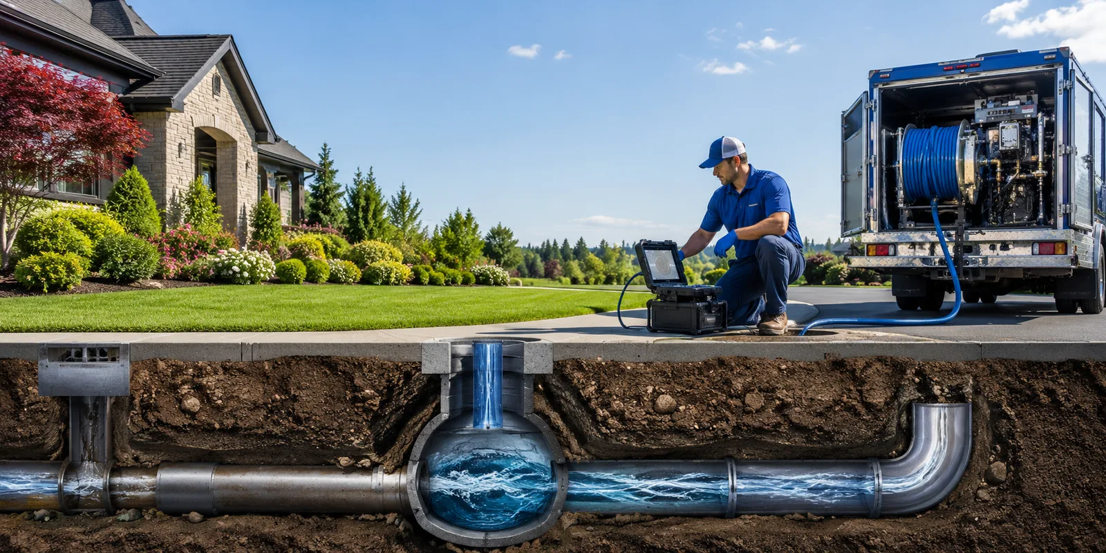 Drainage restoration information for Log Lane Village, CO